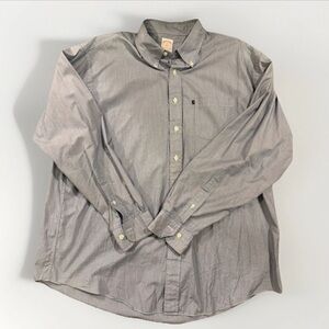 Brooks Brothers Gray Button-Down Casual Shirt